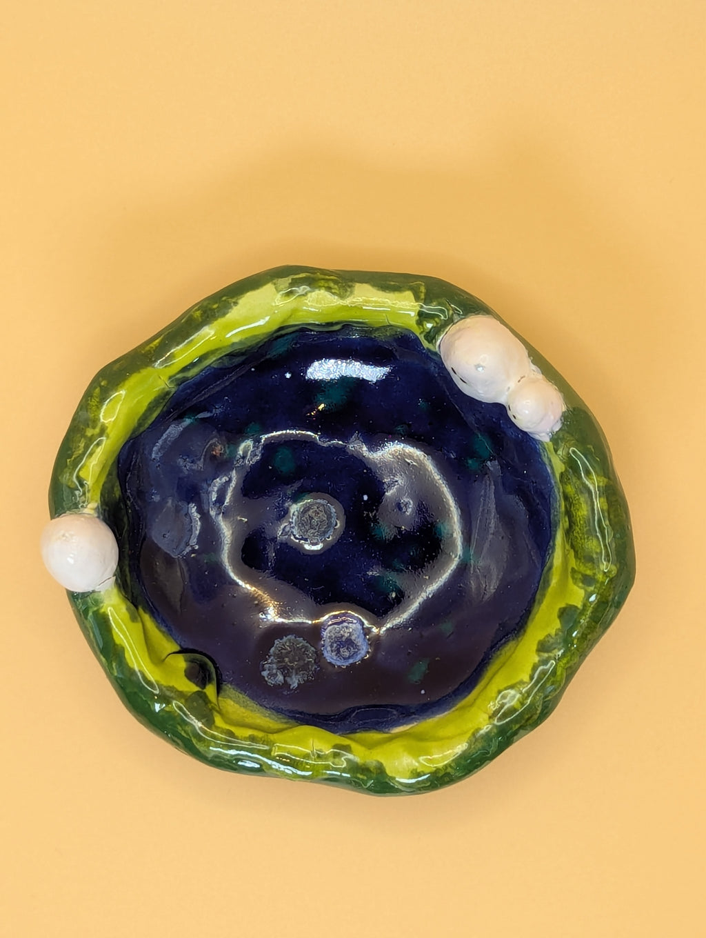 Ghosts over looking a pond Trinket Dish