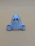 Blushing Ghost with Family Figurine