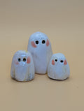 Blushing Ghost Family Figurines