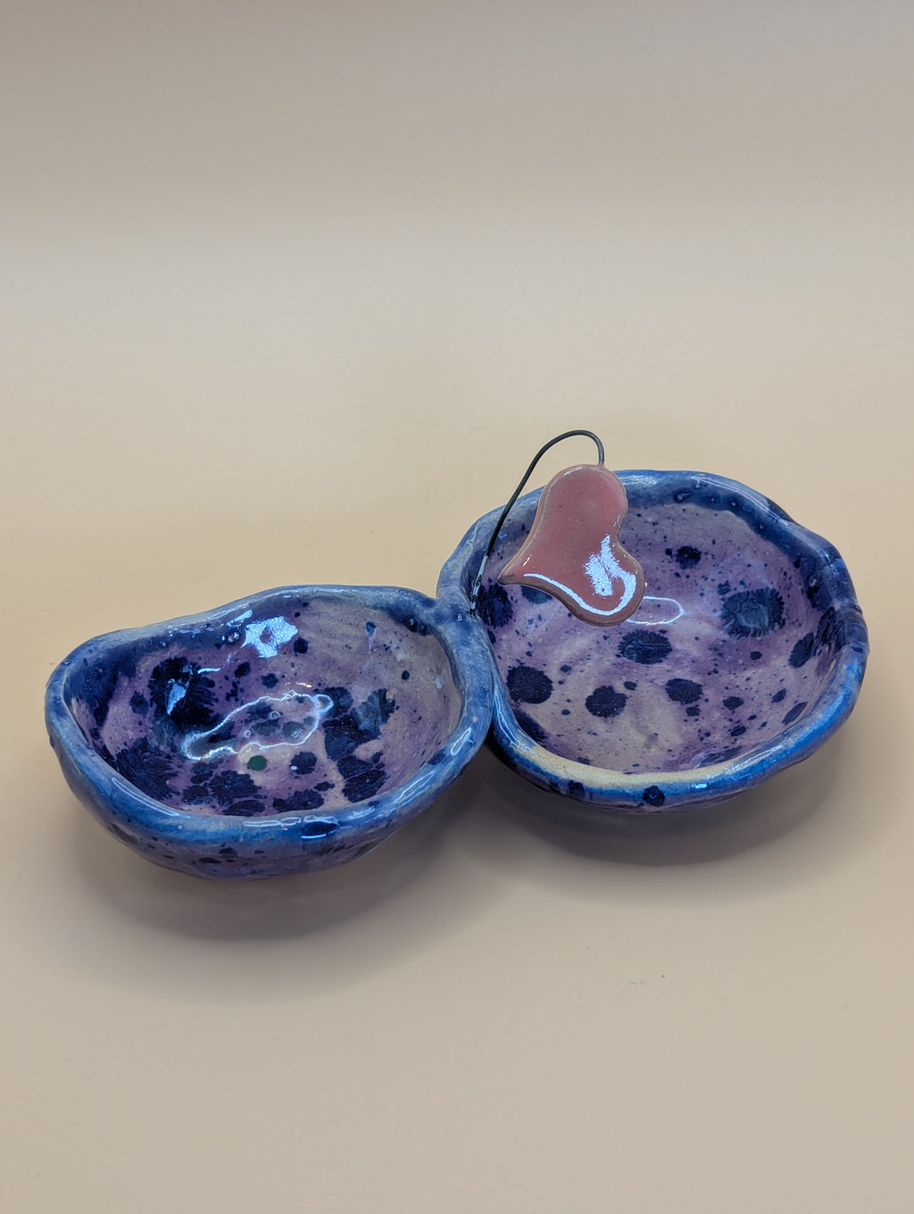 Suspended Heart - Double Trinket Dish