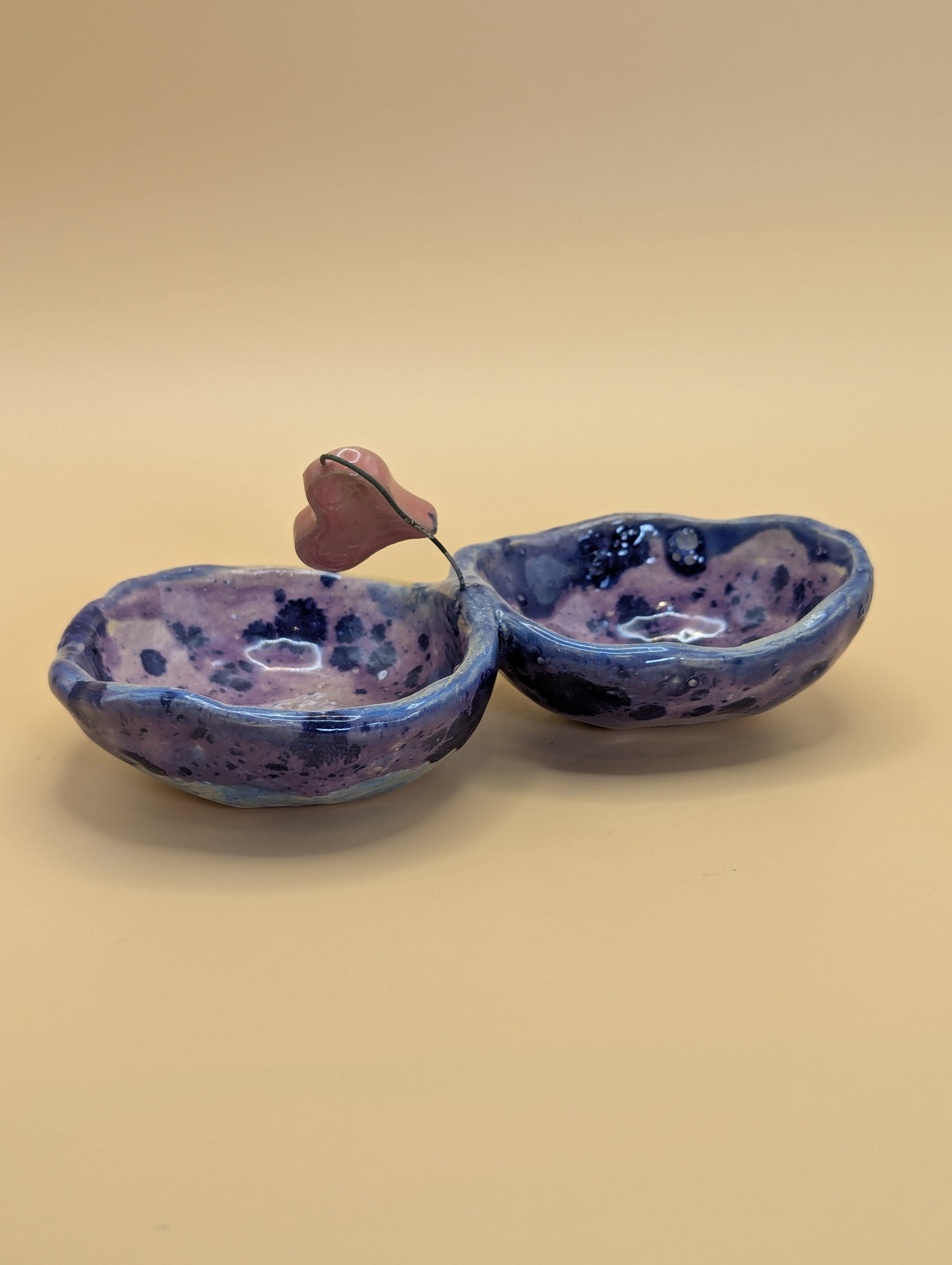 Suspended Heart - Double Trinket Dish
