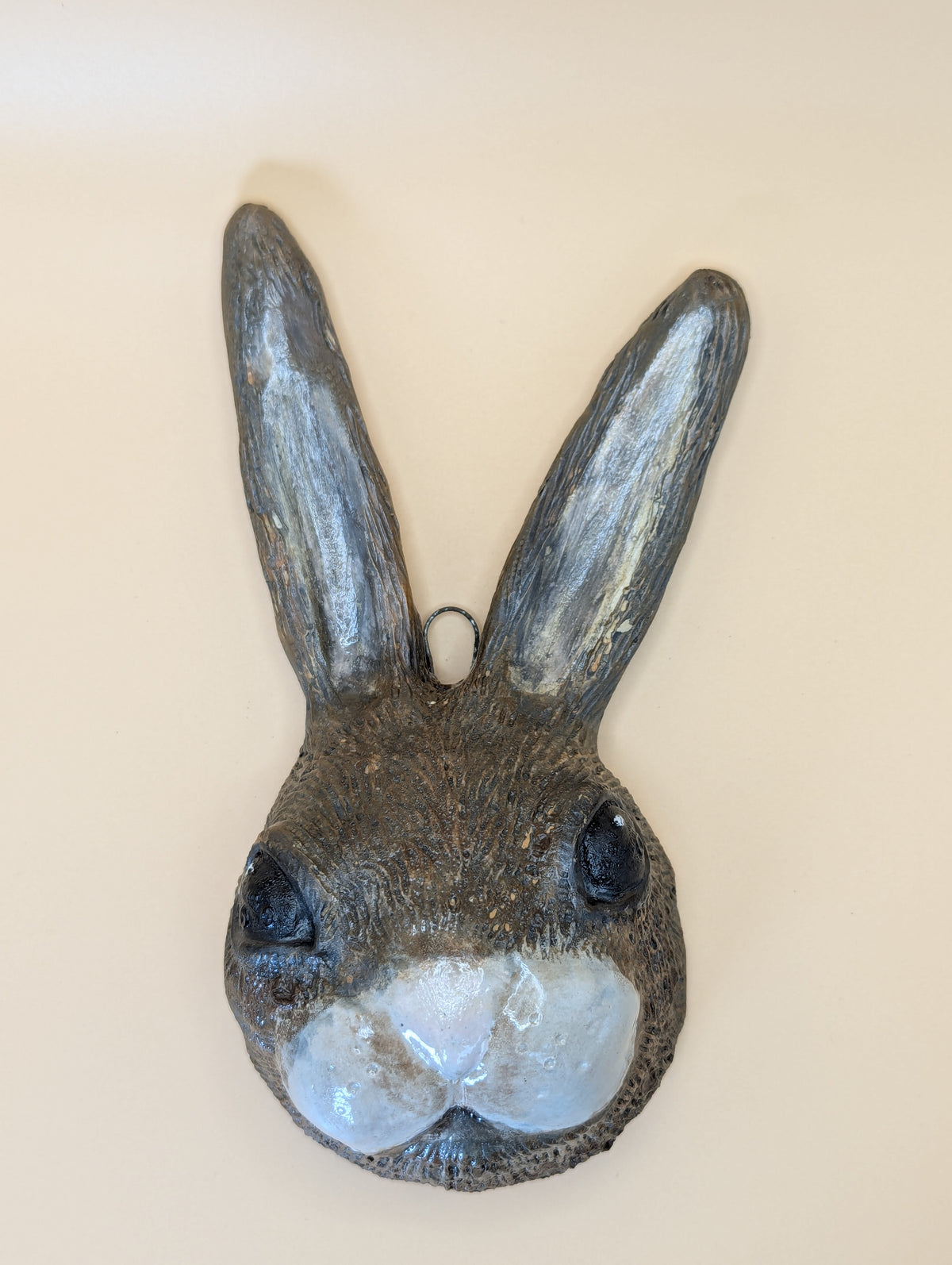 Handcrafted Ceramic Wall Hanging Rabbit