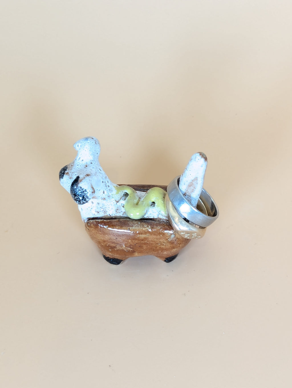 Ceramic Hot Dog Ring Holders