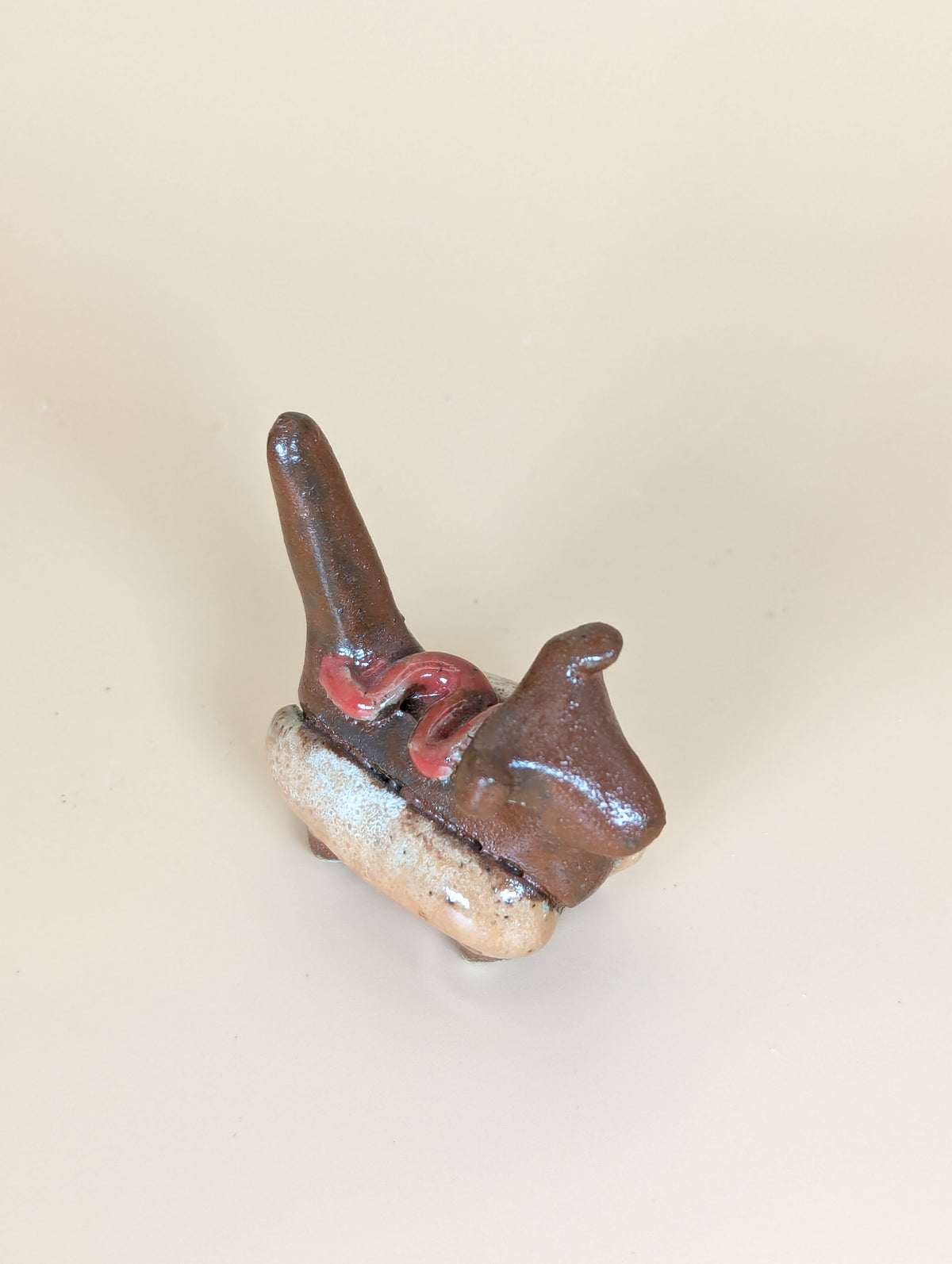 Ceramic Hot Dog Ring Holders